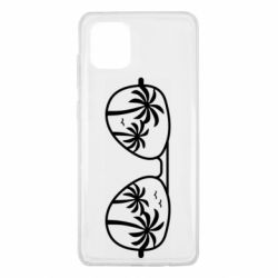 Чехол для Samsung Note 10 Lite Sunglasses And Palm Trees - PrintSalon