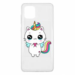 Чехол для Samsung Note 10 Lite The cat is unicorn - PrintSalon