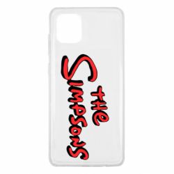 Чехол для Samsung Note 10 Lite The Simpson Logo - PrintSalon