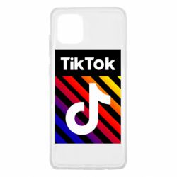 Чехол для Samsung Note 10 Lite Tik Tok Colorful Logo - PrintSalon