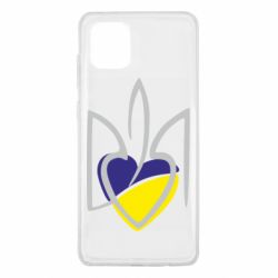 Чехол для Samsung Note 10 Lite Ukrainian heart - PrintSalon