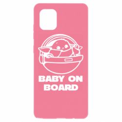 Чехол для Samsung Note 10 Lite Вaby on board - PrintSalon