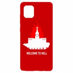 Чехол для Samsung Note 10 Lite Welcome to Hell - PrintSalon