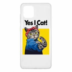 Чехол для Samsung Note 10 Lite Yes I Cat - PrintSalon