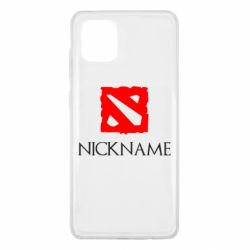 Чехол для Samsung Note 10 Lite Your nickname Dota2 - PrintSalon