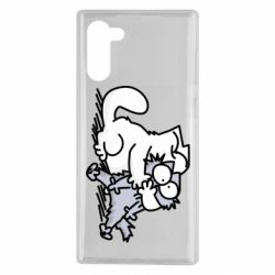 Чохол для Samsung Note 10 Любов котів - PrintSalon