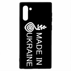 Чохол для Samsung Note 10 Made in Ukraine symbol - PrintSalon