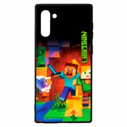 Чехол для Samsung Note 10 Майнкрафт - PrintSalon