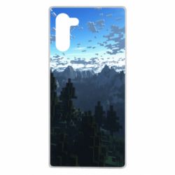 Чехол для Samsung Note 10 Minecraft nature - PrintSalon