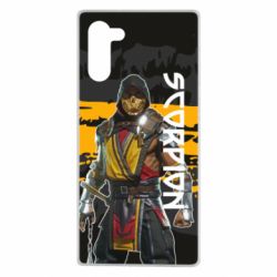 Чехол для Samsung Note 10 Mortal Kombat-Scorpion