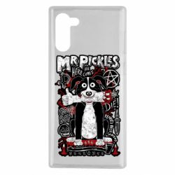 Чехол для Samsung Note 10 Mr pickles the dog - PrintSalon