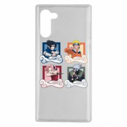 Чехол для Samsung Note 10 Naruto team 7 in action - PrintSalon