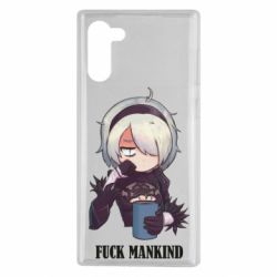 Чохол для Samsung Note 10 Nier. Fuck Mankind - PrintSalon