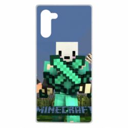 Чехол для Samsung Note 10 Novaskin Minecraft - PrintSalon