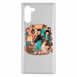 Чехол для Samsung Note 10 Очень странные дела арт - PrintSalon