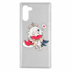 Чохол для Samsung Note 10 Паймон з кавуном - PrintSalon