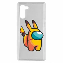 Чохол для Samsung Note 10 Pikachu Among Us - PrintSalon