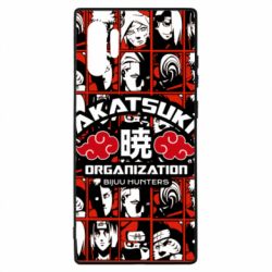 Чохол для Samsung Note 10 Plus Akatsuki Organization - PrintSalon