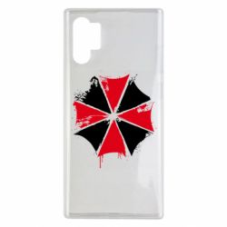 Чохол для Samsung Note 10 Plus Амбрела арт бризки-PrintSalon Чохол для Samsung Note 10 Plus Амбрела арт бризки