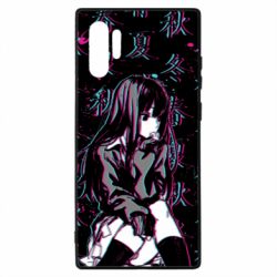 Чохол для Samsung Note 10 Plus Anime Girl Glitch - PrintSalon