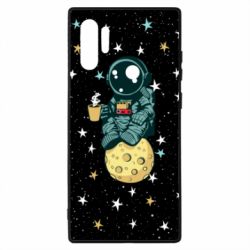 Чохол для Samsung Note 10 Plus Astronaut and coffee - PrintSalon