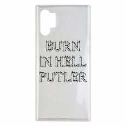 Чехол для Samsung Note 10 Plus Born in Hell Putin