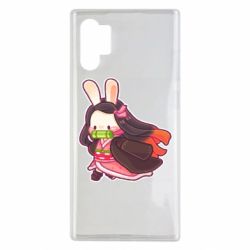 Чехол для Samsung Note 10 Plus Chibi Bunny Kamado Nezuko - PrintSalon