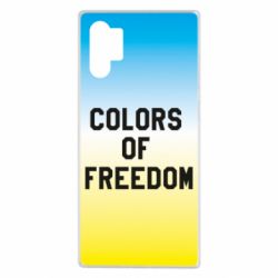 Чехол для Samsung Note 10 Plus Colors of our freedom - PrintSalon