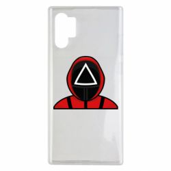 Чехол для Samsung Note 10 Plus Игра в кальмара Soldier - PrintSalon