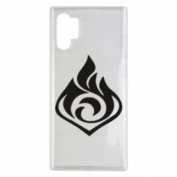 Чехол для Samsung Note 10 Plus Genshin Impact Pyro - PrintSalon