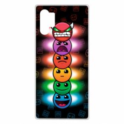 Чохол для Samsung Note 10 Plus Geometry Dash Levels - PrintSalon