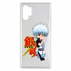 Чехол для Samsung Note 10 Plus Гинтама Мальчик - PrintSalon