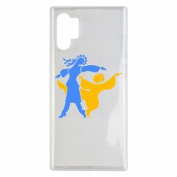 Чехол для Samsung Note 10 Plus Гопак. Девушка и парень - PrintSalon