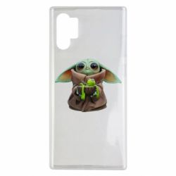 Чехол для Samsung Note 10 Plus Grogu and Kermit - PrintSalon