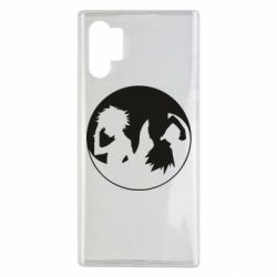 Чехол для Samsung Note 10 Plus Гун и Киллуа Инь Янь - PrintSalon
