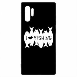 Чохол для Samsung Note 10 Plus I Love Fishing - PrintSalon