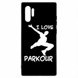 Чехол для Samsung Note 10 Plus I love parkour - PrintSalon