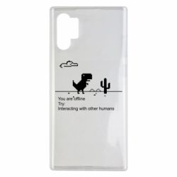 Чехол для Samsung Note 10 Plus Internet Dinosaur - PrintSalon