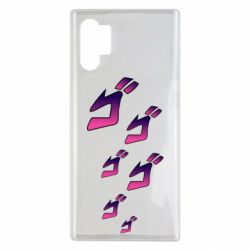 Чехол для Samsung Note 10 Plus jojo hieroglyphs - PrintSalon