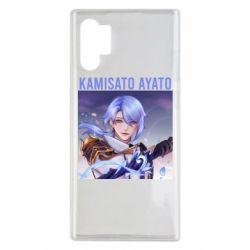 Чехол для Samsung Note 10 Plus Kamisato Ayato - PrintSalon
