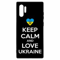 Чехол для Samsung Note 10 Plus Keep calm and love - PrintSalon