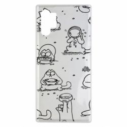 Чохол для Samsung Note 10 Plus Кіт Саймона - PrintSalon