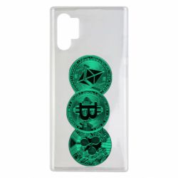 Чехол для Samsung Note 10 Plus Криптовалюта