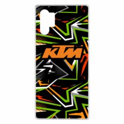 Чохол для Samsung Note 10 Plus KTM orange logo - PrintSalon