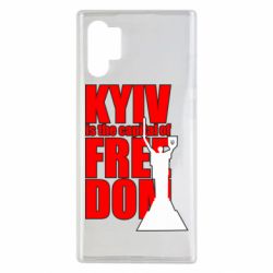 Чехол для Samsung Note 10 Plus Kyiv capital of freedom - PrintSalon