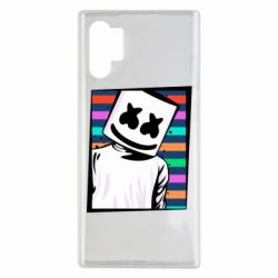 Чехол для Samsung Note 10 Plus Marshmello Colorful Portrait - PrintSalon