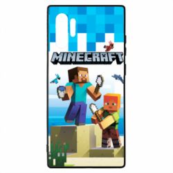 Чехол для Samsung Note 10 Plus Minecraft summer - PrintSalon