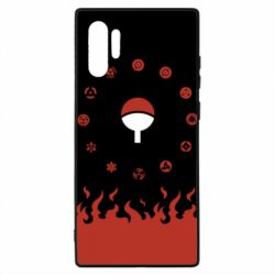 Чехол для Samsung Note 10 Plus Naruto Sasuke Uchiha Sharingan - PrintSalon