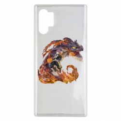 Чехол для Samsung Note 10 Plus Natsu with a dragon - PrintSalon
