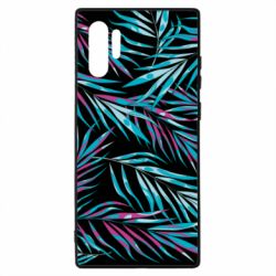Чохол для Samsung Note 10 Plus Neon Palm Leaves - PrintSalon